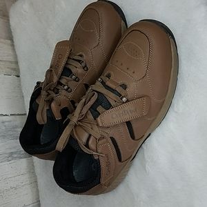 Men's Orthofeet Shoe/Sneaker, 12 Ex Wide.  Brown